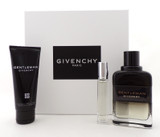 Gentleman Givenchy 3.3oz EDP BOISEE + 12.5ml EDP + 2.5oz SH/Gel. New SET for Men