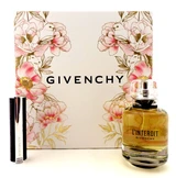 L'Interdit Givenchy 2.7 oz. EDP  Spray+ 0.09 oz Lipstick New Set for Women