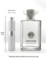 Rebottled: Amouage REFLECTION Man Eau De Parfum Refillable Spray 0.27 oz./ 8 ml.