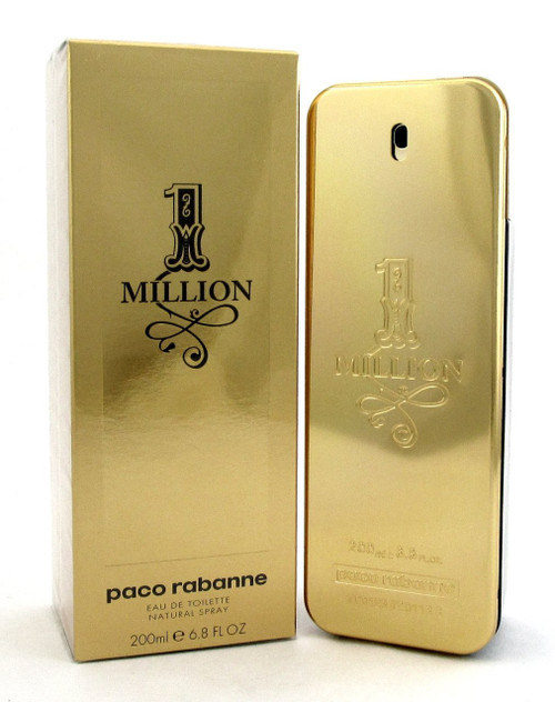 1 One Million by Paco Rabanne For Men 6.8 oz Eau De Toilette Spray