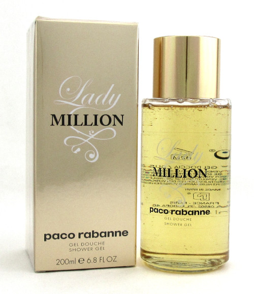 Lady Million by Paco Rabanne Shower Gel 6.8 oz./200 ml. for Women. Sealed