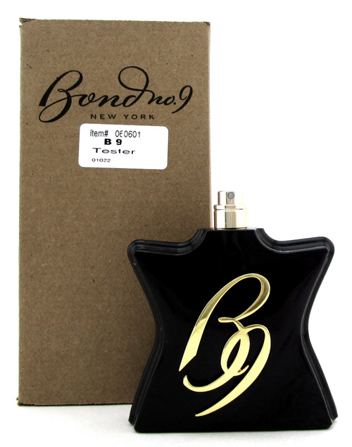 B 9 Perfume by Bond No 9 EDP Spray 3.3 oz./ 100 ml. for Unisex. New Tester  NO Cap