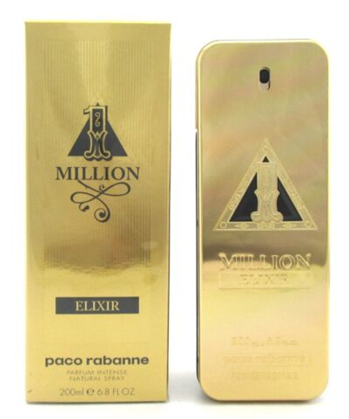 1 Million Elixir by Paco Rabanne 6.7 oz Parfum Intense Spray for Men. New in Box