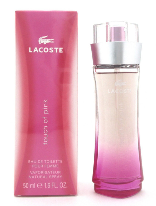 Lacoste Touch of Pink 1.6 oz. Eau de Toilette Pour Femme Spray. New  Sealed Box