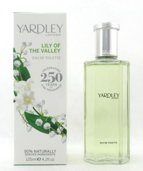 Yardley Lily Of The Valley by Yardly London 4.2 oz. EDT Spray for Women New