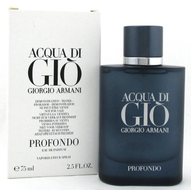 Tester acqua di gio profondo Clearance