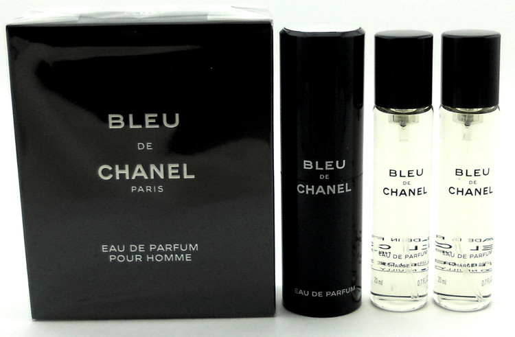 bleu de chanel eau de parfum travel set
