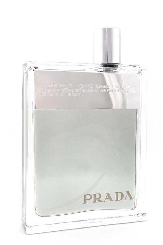 Prada AMBER POUR HOMME 3.3 oz. Eau de Toilette Spray for Men. New