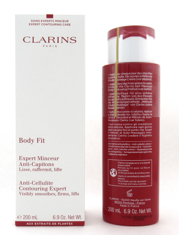 Clarins Body Fit Anti-Cellulite Contouring Expert 200 ml/ 6.9 oz New Tester  