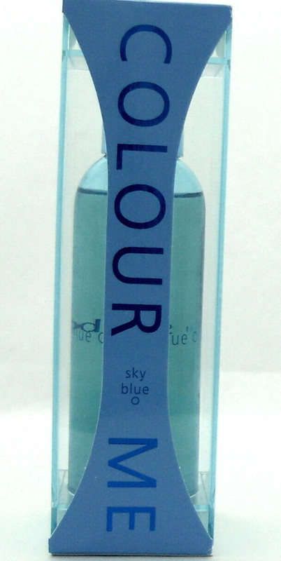 Colour Me SKY BLUE by Milton Lloyd 3.4 oz. EDP Spray for Women New