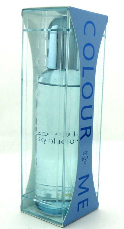 Colour Me SKY BLUE by Milton Lloyd 3.4 oz. EDP Spray for Women New