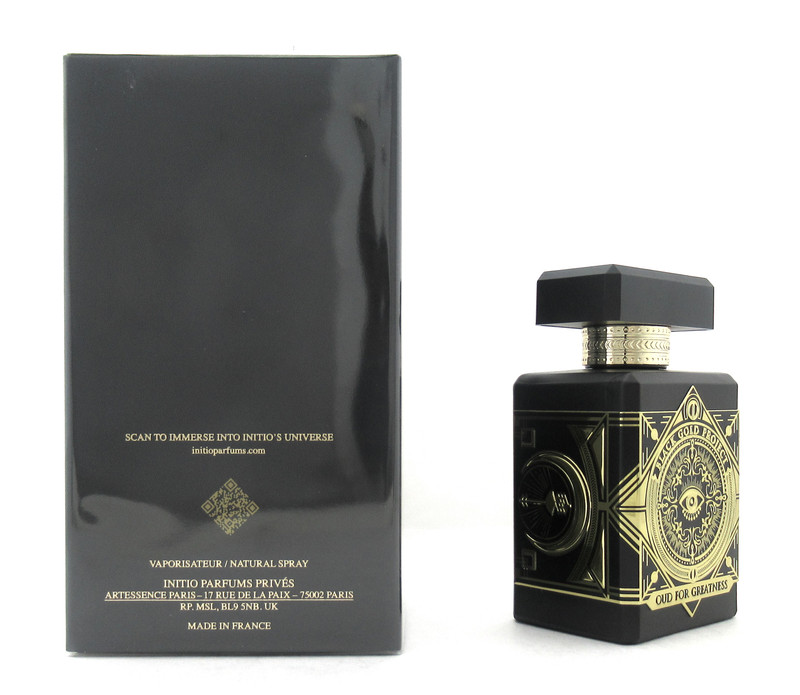 INITIO Oud For Greatness 3 oz Eau De Parfum Spray for Unisex New
