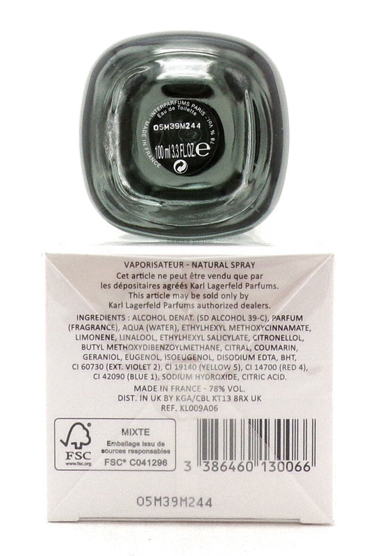 Spray Sa Opera Karl Vienna Opera by Karl Lagerfeld 3.3 oz. EDT Spray for Men. New ...