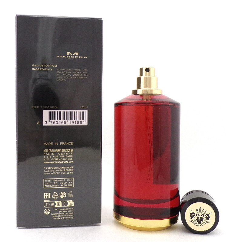 Red Tobacco by Mancera 120 Eau de Parfum Spray for