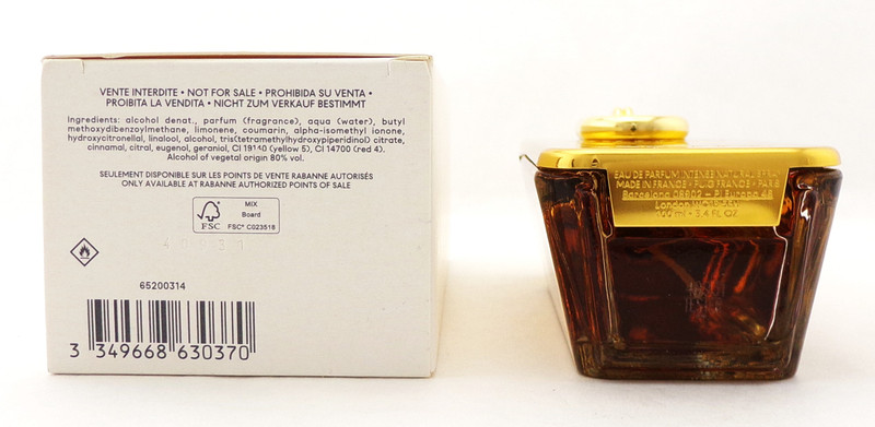 Million GOLD by Rabanne 3.4 oz. Eau de Parfum Intense Spray for