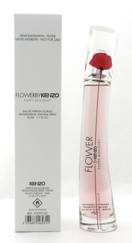 Flower by Kenzo POPPY BOUQUET EDP Florale Spray for Women 50 ml