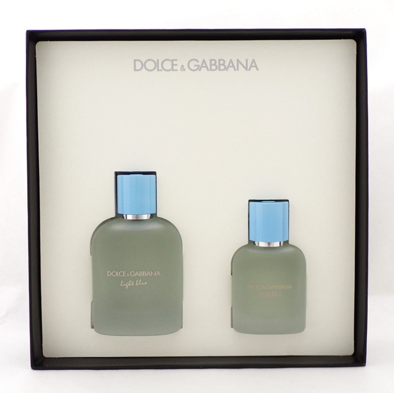 Dolce & Gabbana LIGHT BLUE 3.38 oz. EDT + 1.69 oz. EDT New