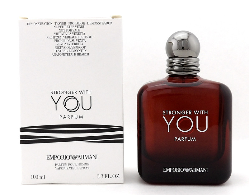 Emporio Armani Stronger With You 3.3 oz. Parfum Spray for Men. New