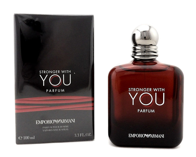 Emporio Armani Stronger With You 3.3 oz. Parfum Spray for Men. New