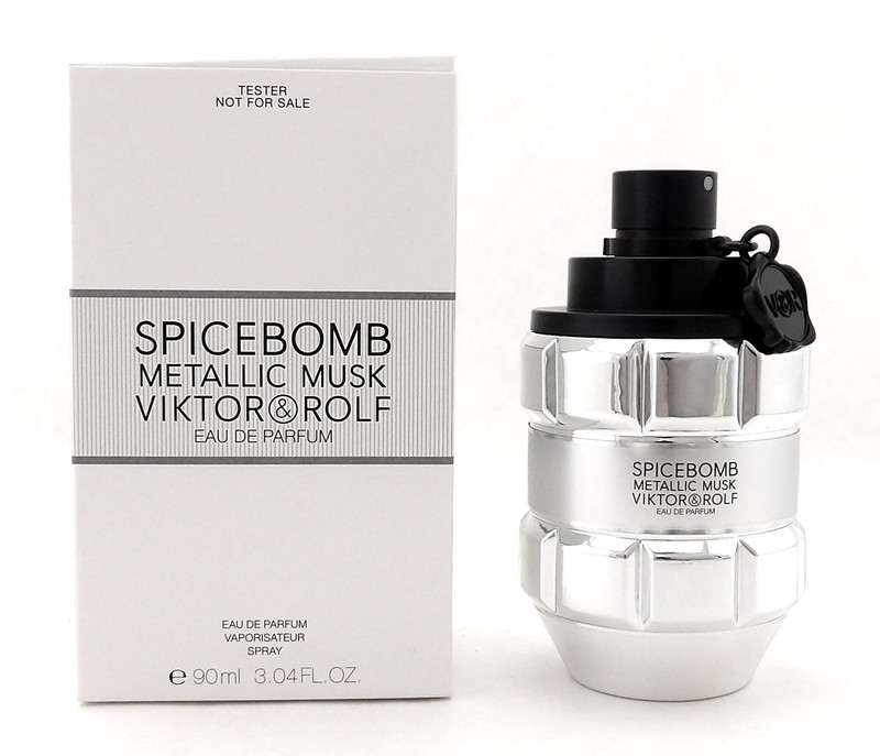 Spicebomb METALLIC MUSK by Viktor & Rolf 3.04 oz. Eau de Parfum Spicebomb METALLIC MUSK by Viktor & Rolf 3.04 oz. Eau de Parfum
