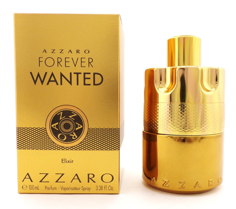 Azzaro FOREVER WANTED Elixir 3.38 oz. PARFUM Spray for Men New NO