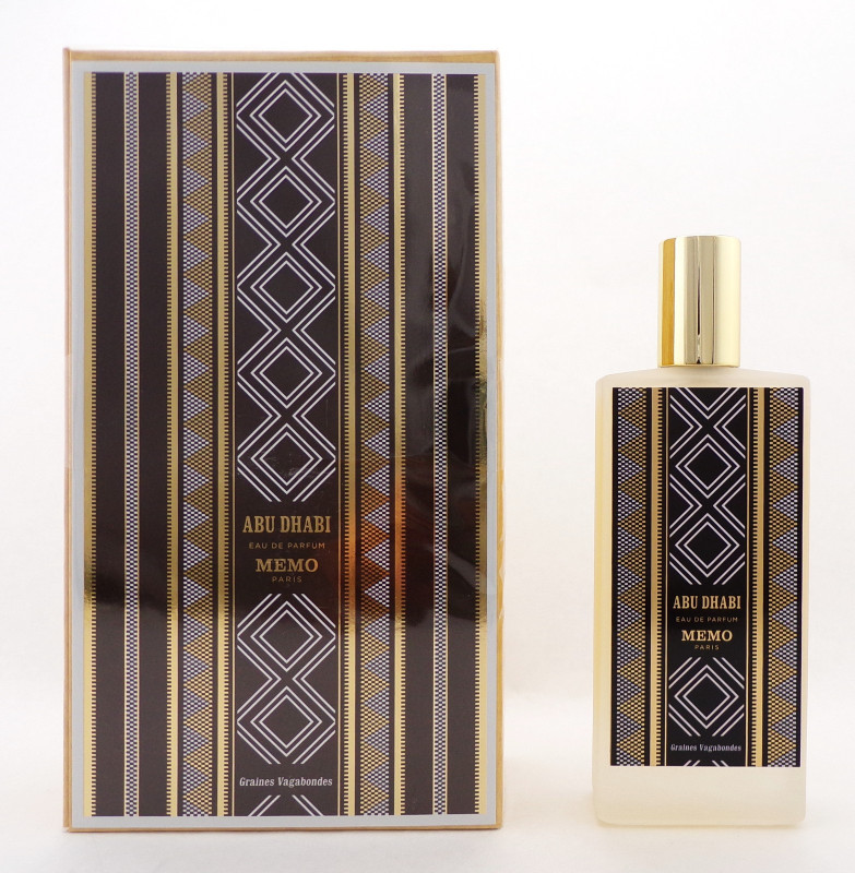 ABU DHABI by Memo Paris 2.53 oz. Eau de Parfum Spray Unisex. New