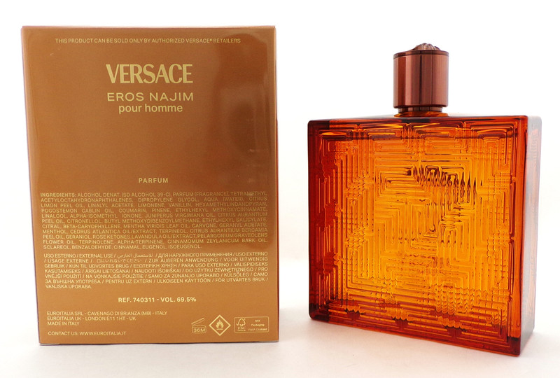 Versace Eros NAJIM Pour Homme 200 ml./6.7 oz. PARFUM Spray New in