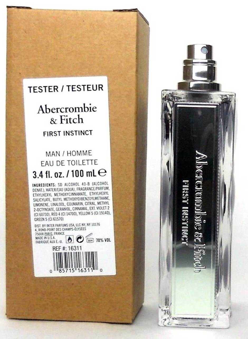 abercrombie & fitch first instinct tester