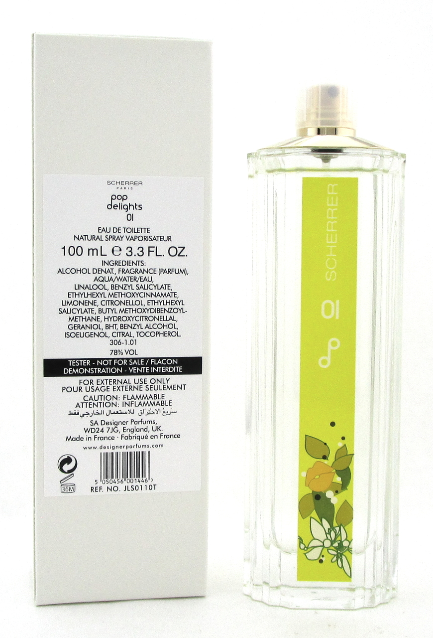 Jean Louis Scherrer Pop Delights 01 Perfume 3.4 oz./ 100 ml. EDT