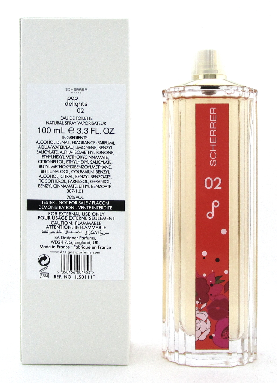 Jean Louis Scherrer Pop Delights 02 Perfume 3.4 oz Eau de Toilette