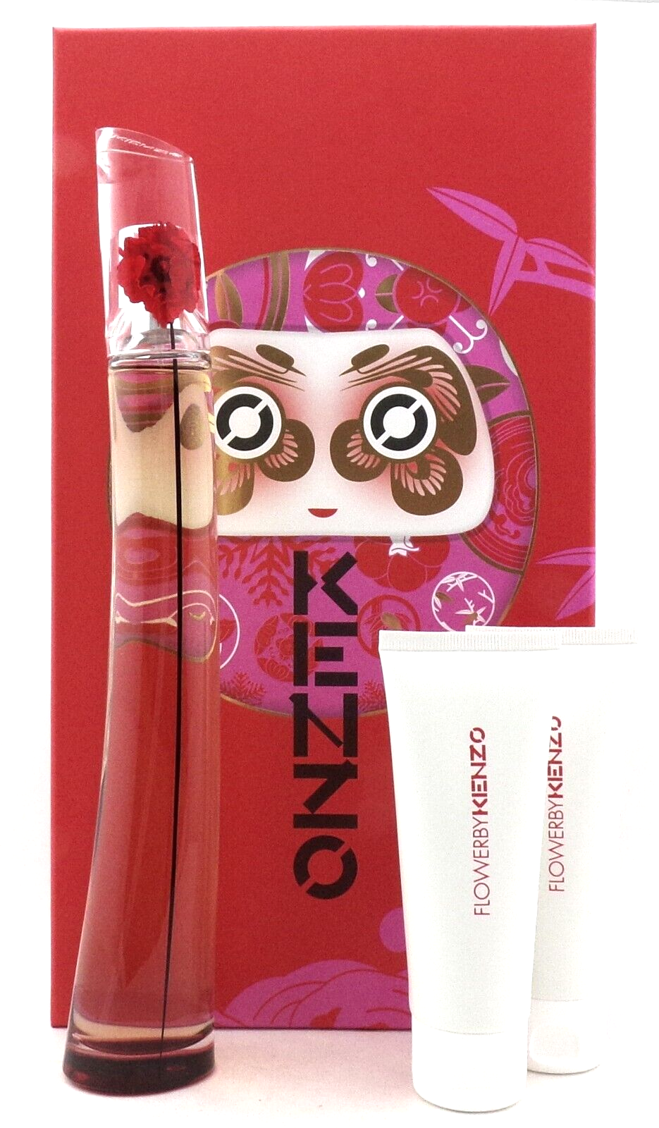 Flower by Kenzo L'ABSOLUE 3.3oz EDP Spray + 2 x 2.5oz Body Milk