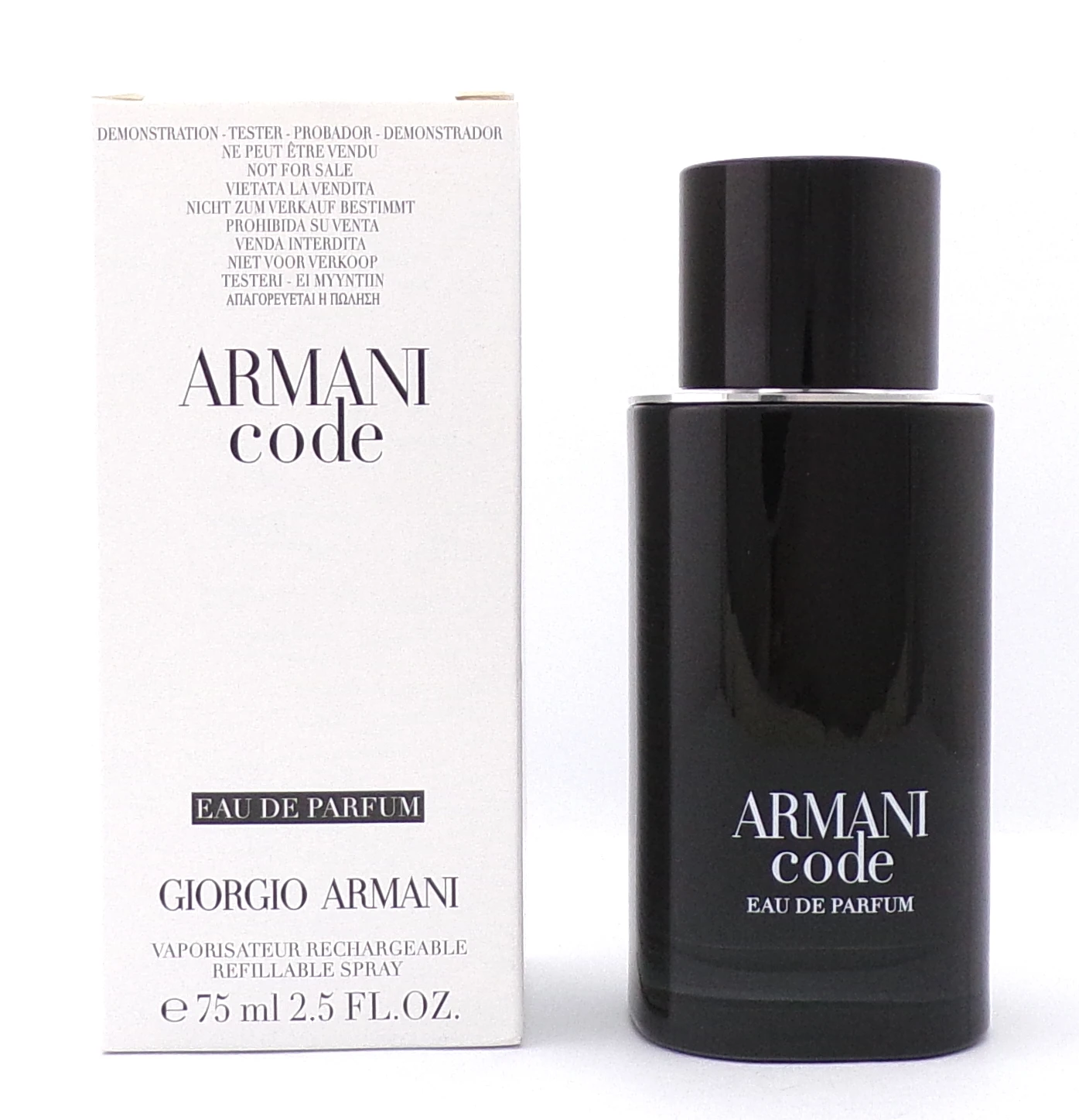 Giorgio Armani Code / REFILLABLE New w/Cap EDP