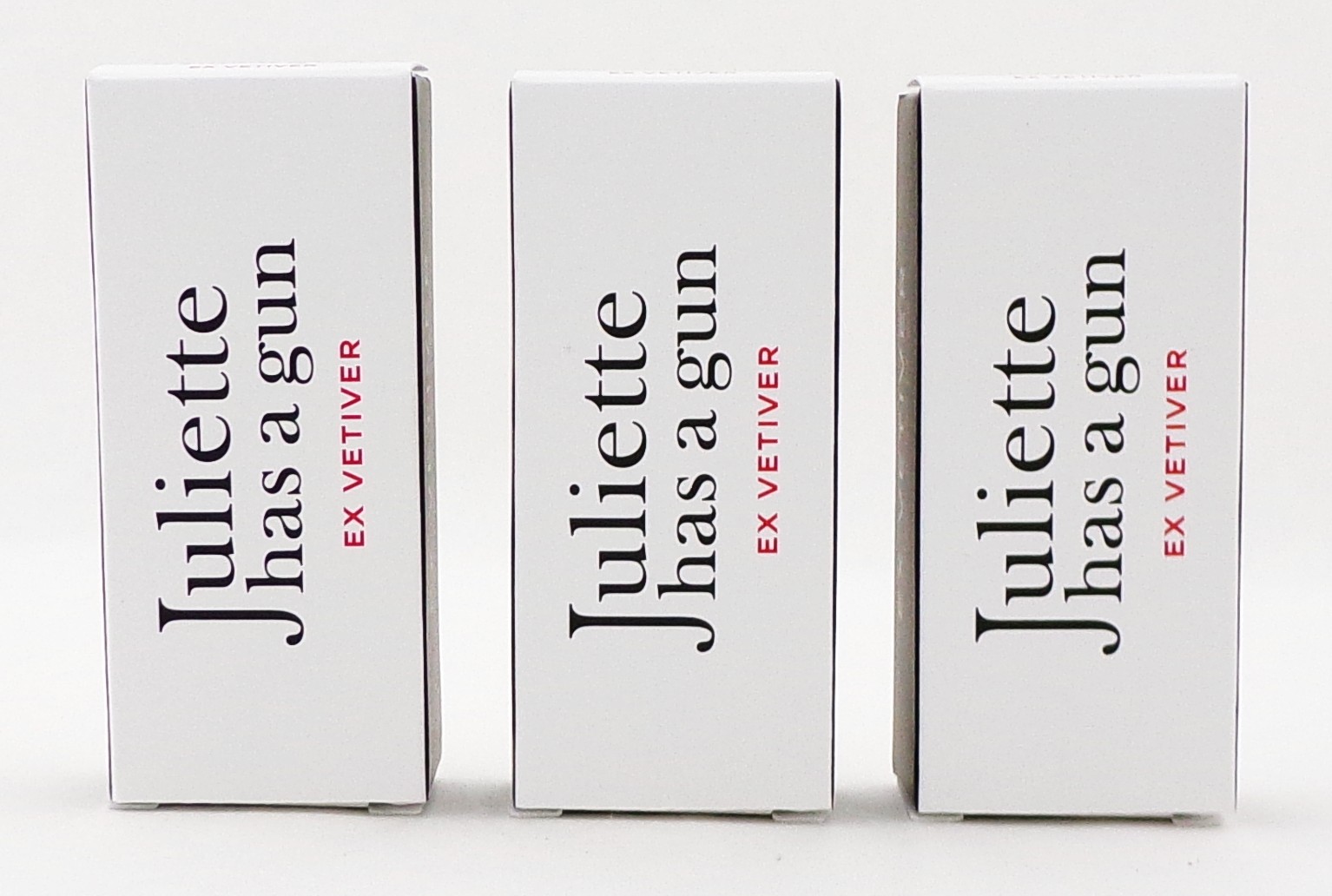 Juliette Has A Gun EX VETIVER LOT of 3 New EDP