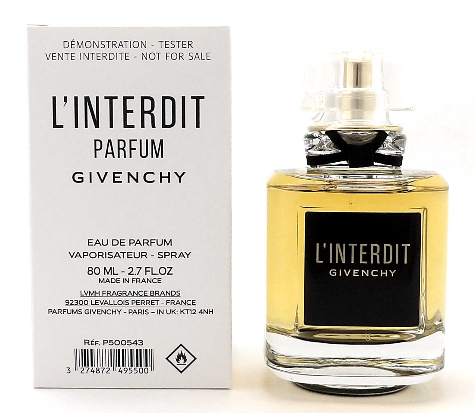 L'Interdit PARFUM Givenchy 2.7 oz./ 80 ml. EDP Spray for Women New