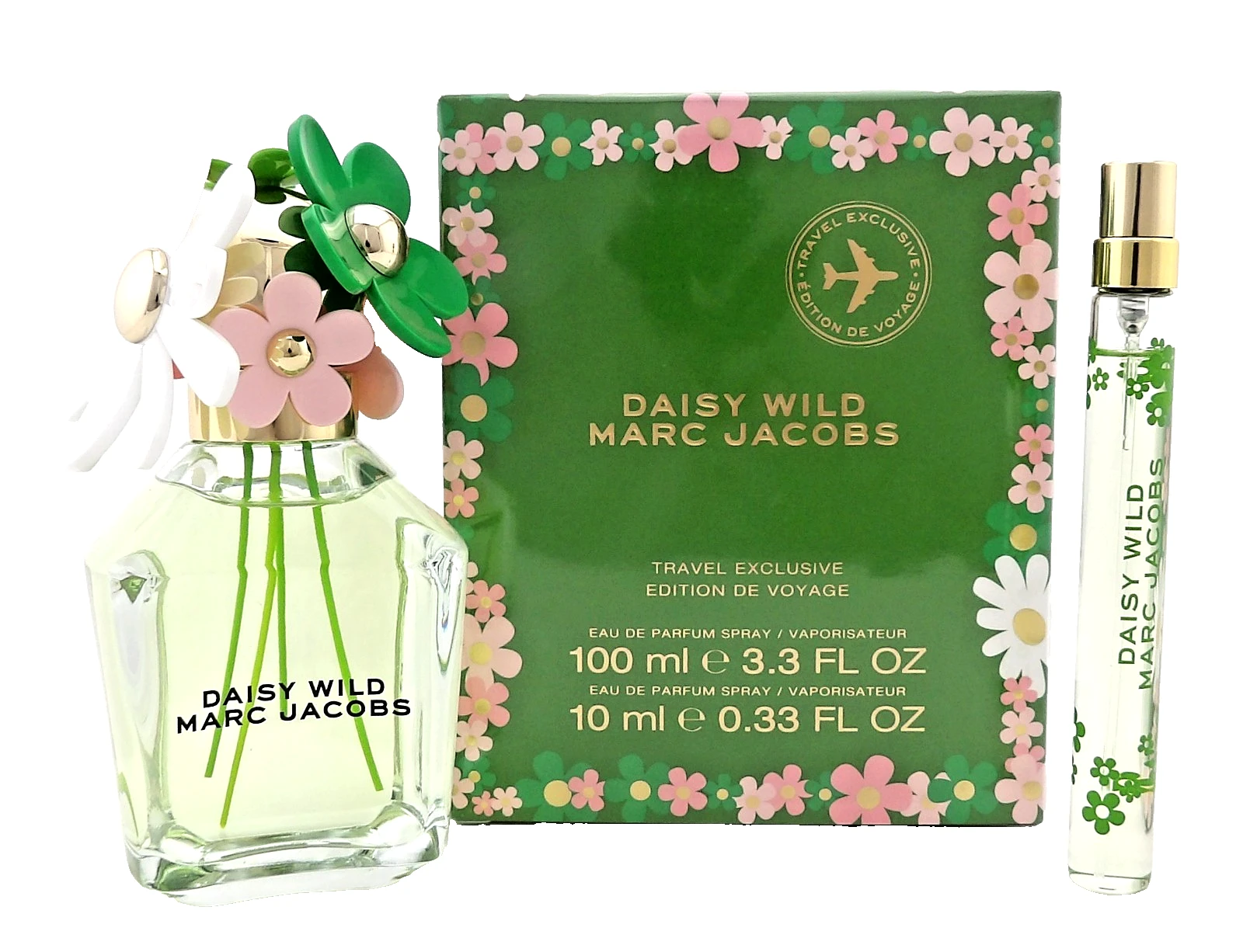 Marc Jacobs DAISY WILD 3.3oz + 10ml Eau de Parfum Spray for Women 