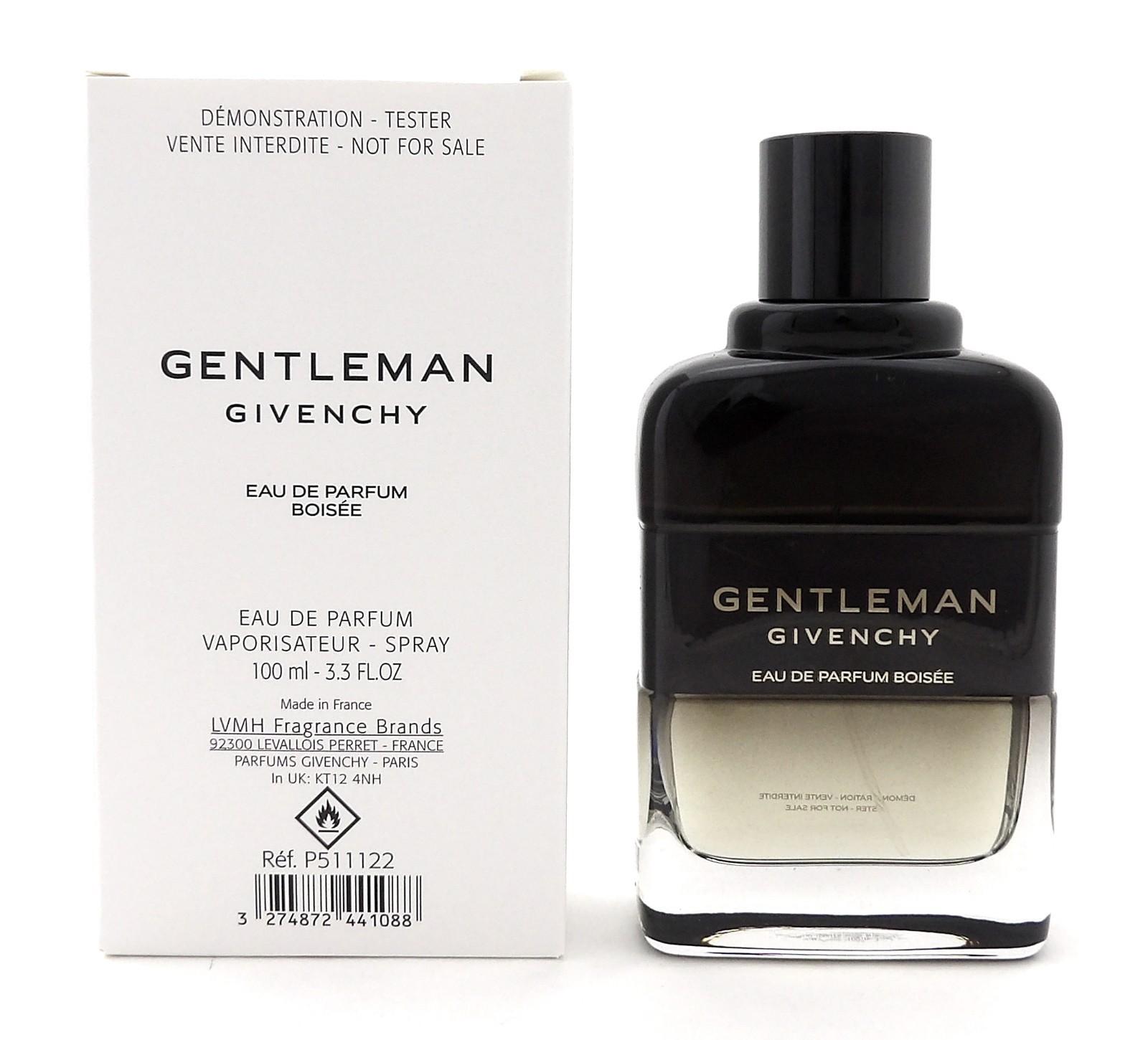 Gentleman Givenchy 3.3 oz. Eau de Parfum BOISEE Spray for Men. New