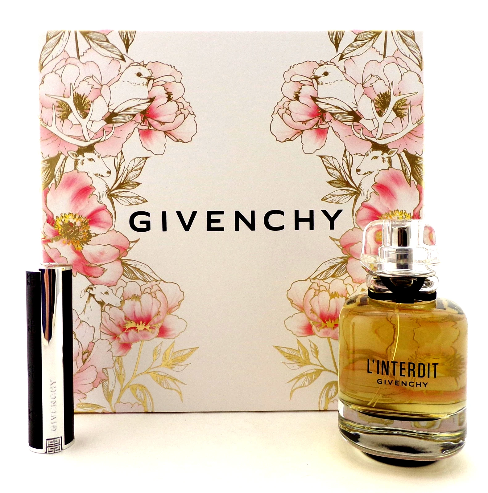 Givenchy L'Interdit Givenchy + Lipstick New Set Eau de Parfum