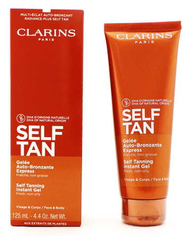 Clarins SELF TAN Self Tanning Instant Gel 4.4 oz./ 125 ml. New