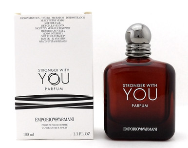 Emporio Armani Stronger With You 3.3 oz. Parfum Spray for Men. New