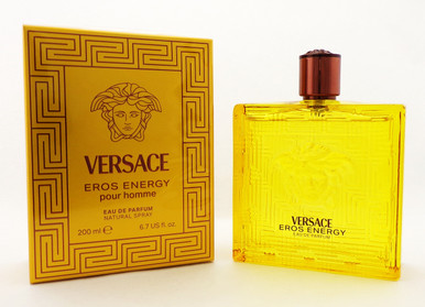 Versace Eros ENERGY Pour Homme 200 ml./6.7 oz. Eau de Parfum Spray