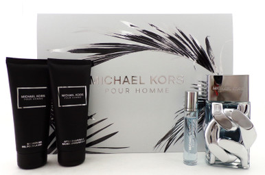 サクセスストーリー30g & クリスタルエキス22mlセット(4セット) Michael Kors POUR HOMME 4 Pcs Set for Men 3.4 oz. EDP Spray+Travel