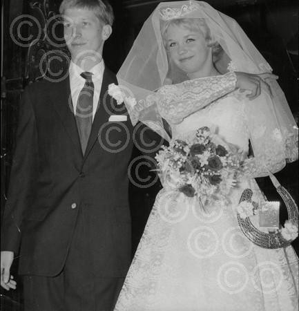 34558246-Wedding of Actor Andrew Ray to Susan Burnet at Christ Church,  Southgate