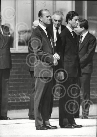 33529267-Earl Mountbatten, Death Prince Charles and Prince Philip at ...
