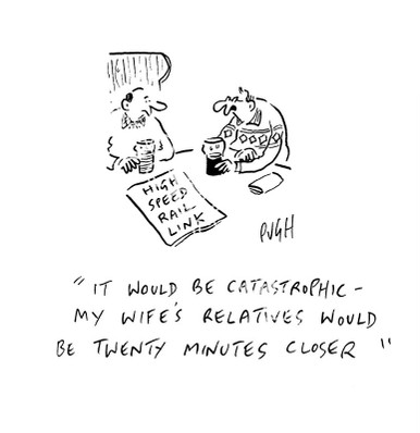 19818423-High Speed Rail Link. It would be Catastrophic my wife s