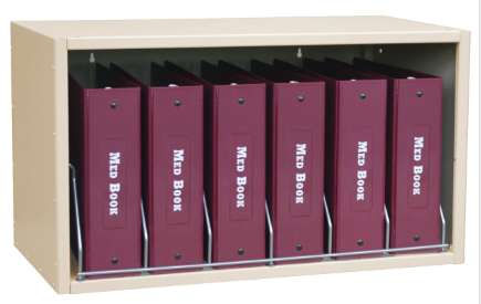 CUBBIE FILE STORAGE 6-CAPACITY - BEIGE - Scot-Med LLC.