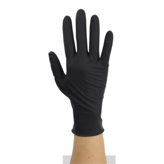 Black Arrow Latex Exam Gloves-Powder-Free - S, 10/100/CS