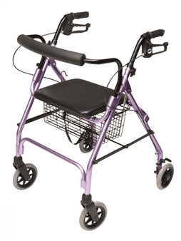 ROLLATOR ALUM LITEWT LAVENDER WALKABOUT LITE, LUMEX