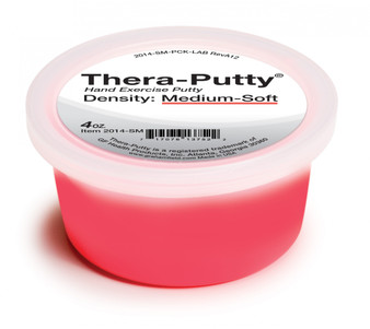THERA-PUTTY 4 OZ SOFT-MED RED LUMEX