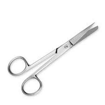 Operating Scissors Curved Sharp/Blunt 4.5"