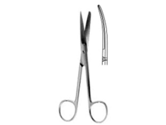 DEAVER Scissors Sharp/Blunt Straight 14.5cm/5.5"